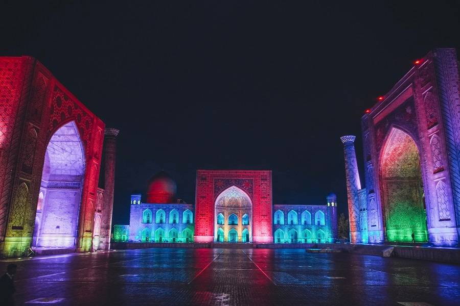 площадь Регистан, Самарканд