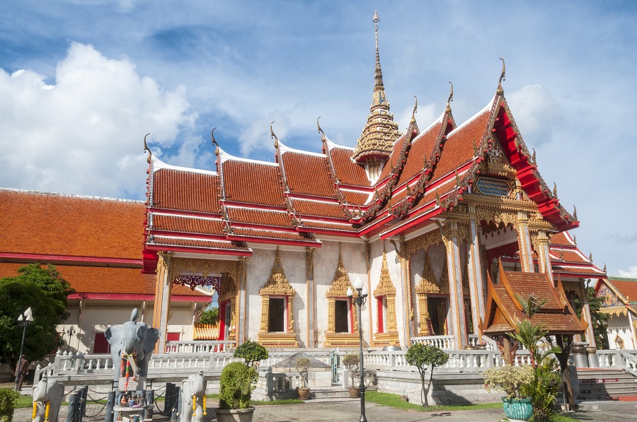 Ват Чалонг в Пхукет, Таиланд