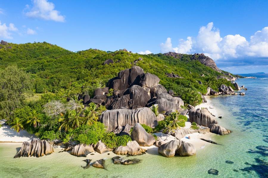 Сейшелы, пляж Сурс-д’Аржан Ла-Диг